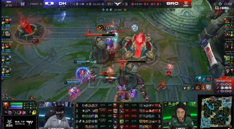 《<a href=https://cuel.cn/YOUXI/10590.html target=_blank class=infotextkey>英雄联盟</a>》2023 LCK夏季赛赛报：Rahel月男爽刷输出 叔之力Canyon佛耶戈凶猛开斩 DK赢首局