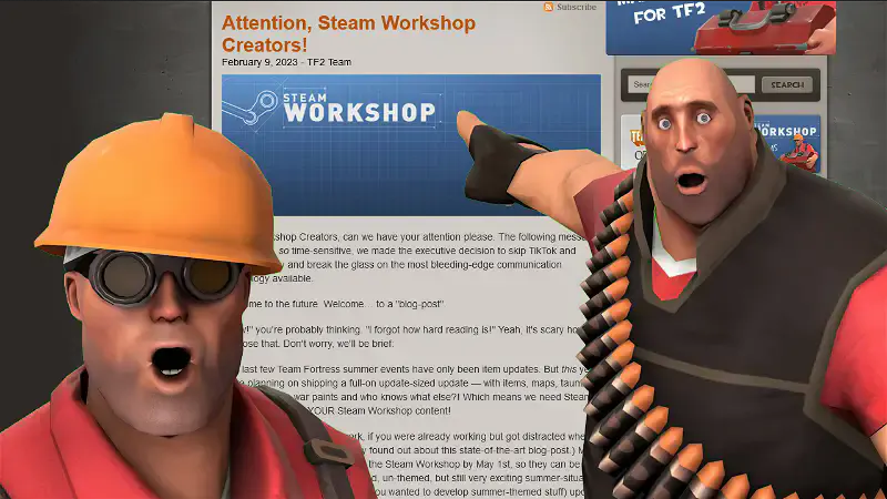 《军团要塞2》夏季更新推出 并发玩家数量创新高