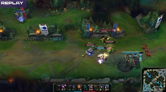 《<a href=https://cuel.cn/YOUXI/10590.html target=_blank class=infotextkey>英雄联盟</a>》2023 LCK夏季赛赛报：Canyon打野妮蔻戏耍对手 ShowMaker电刀妖姬出奇效 DK1-0NS