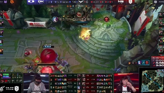 《<a href=https://cuel.cn/YOUXI/10590.html target=_blank class=infotextkey>英雄联盟</a>》2023 LCK夏季赛赛报：Canyon打野妮蔻戏耍对手 ShowMaker电刀妖姬出奇效 DK1-0NS