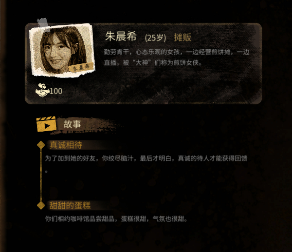 《大多数》攻略——朱晨希喜欢的话题