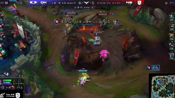 《<a href=https://cuel.cn/YOUXI/10590.html target=_blank class=infotextkey>英雄联盟</a>》2023 LCK夏季赛赛报：Canyon打野妮蔻戏耍对手 ShowMaker电刀妖姬出奇效 DK1-0NS