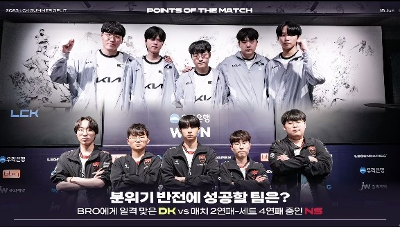 《<a href=https://cuel.cn/YOUXI/10590.html target=_blank class=infotextkey>英雄联盟</a>》2023 LCK夏季赛赛报：Canyon打野妮蔻戏耍对手 ShowMaker电刀妖姬出奇效 DK1-0NS