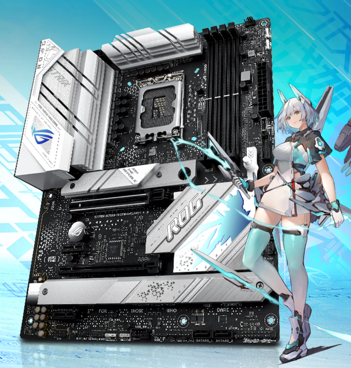 华硕《ROG B760 吹雪双主板》正式发售：均支持 DDR5-7800 内存