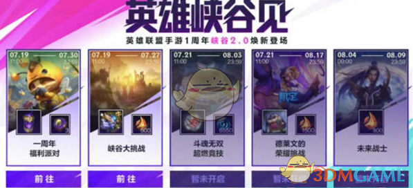 《<a href=https://cuel.cn/YOUXI/10590.html target=_blank class=infotextkey>英雄联盟</a>手游》一周年活动内容一览