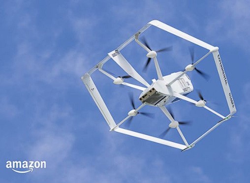 亚马逊已开始在数地区使用无人机送货！