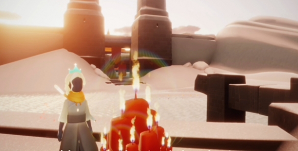 《<a href=https://cuel.cn/YOUXI/10972.html target=_blank class=infotextkey>光遇</a>》7月31号大蜡烛堆位置介绍2023